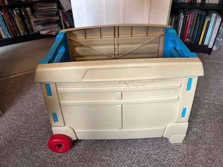 Photo of free Kids toy box with wheels (Bailiff Bridge HD6) #1
