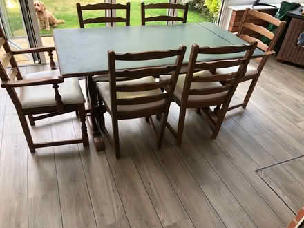 Photo of free Table & 6 Chairs (Kidderminster DY11) #1
