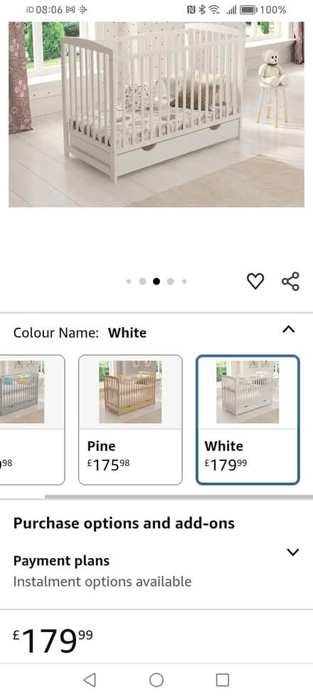 Photo of free Cot bed (Lower Morden SM4) #3