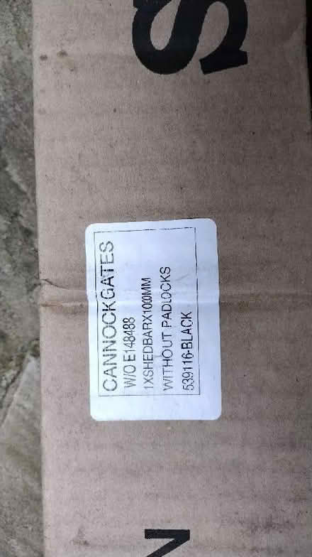 Photo of free Cannock shedbar for security on shed doors 1000mm (Bellingham SE6) #2