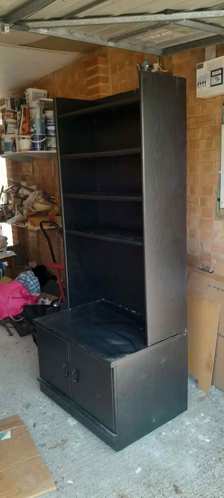 Photo of free Black ash furniture unit (Whitegrove RG42) #3