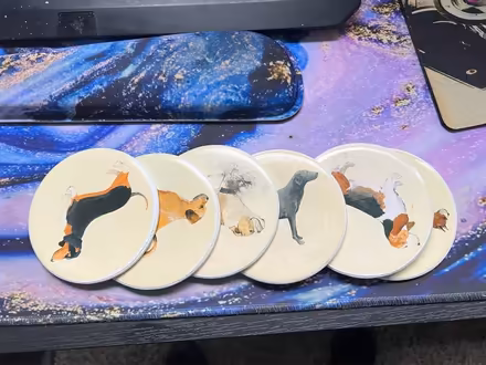 Photo of free Dog cup coasters (Boulder Ridge Apartments) #2