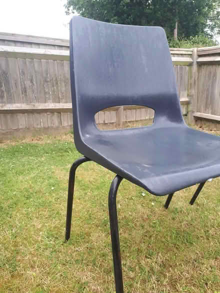Photo of free 6 stacking chairs (Aldingbourne PO20) #4