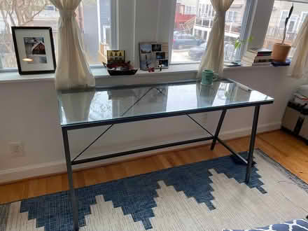 Photo of free Glass desk (NW DC) #2