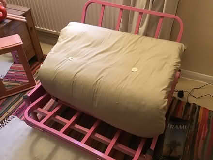 Photo of free Futon base and futon (Bramley RG26) #1
