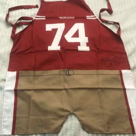 Photo of free 49er Joe Staley Apron (ltwght) (Sunnyvale CA) #1