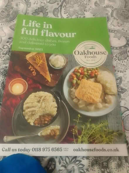 Photo of free Oakhouse food magazine (Balham) #1