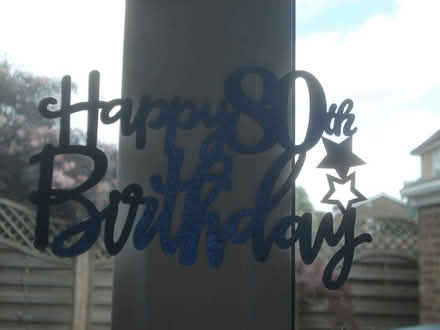 Photo of free 80th Birthday decorations (Barming ME16) #4