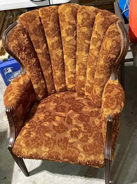 Photo of free Antique Chair - needs Upholstery (Independence) #1