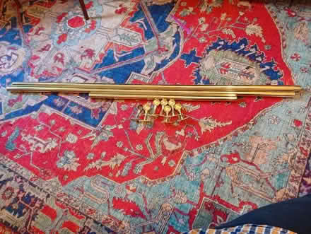 Photo of free 3 Wardrobe hanging rails (Buxworth SK23) #1