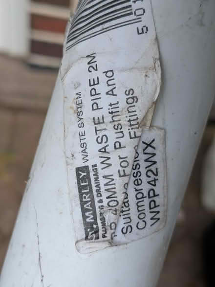 Photo of free Plastic Waste pipe (Cannon Park CV4) #1
