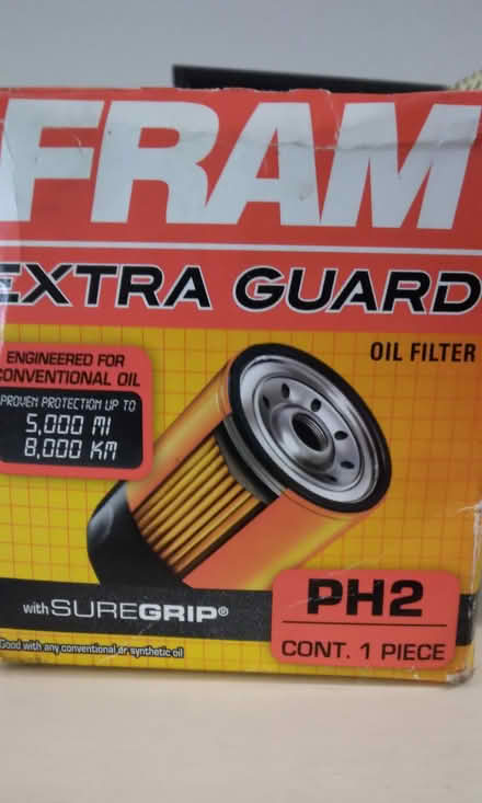 Photo of free Oil Filter- Fram PH2 for ford V-8 (Hyde Park, near Greenfields) #1