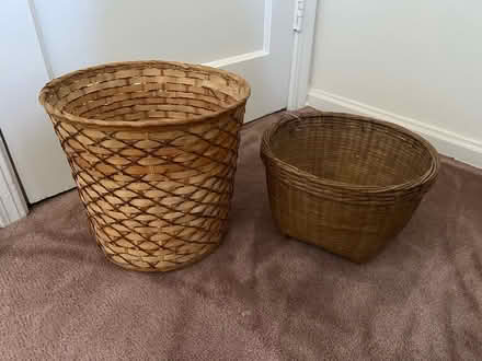 Photo of free Two baskets (Portola District, SF) #1