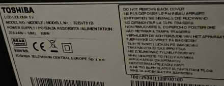 Photo of free Toshiba LCD TV (Fobbing SS17) #2