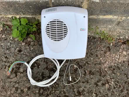 Photo of free Electric wall fan heater (Joy’s Green, GL17) #1