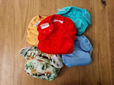 Photo of free 5x bumgenius cloth nappies (Tolworth KT6) #1