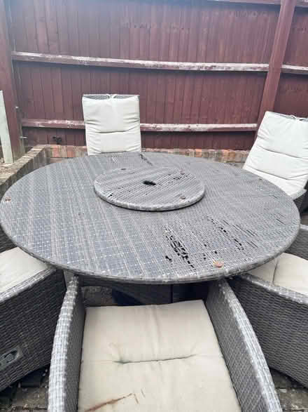 Photo of free Garden table and chairs (Swavesey CB24) #1