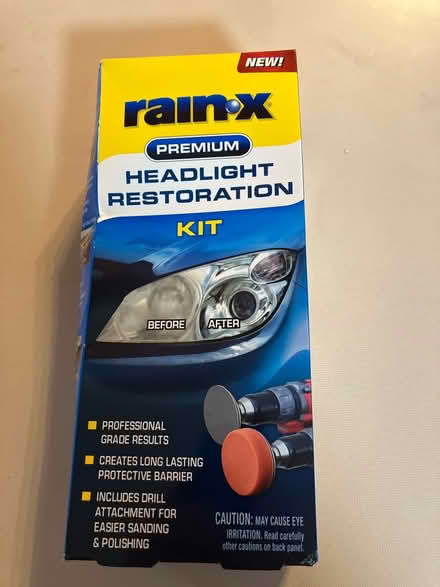 Photo of free Headlight restoration kit (Bensenville) #1
