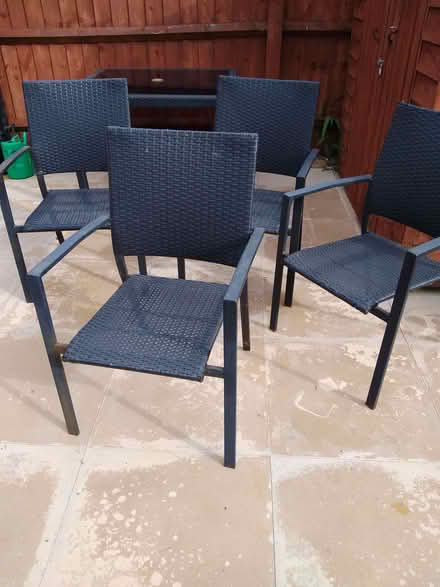 Photo of free Garden table and chairs (North Devon District EX36) #3