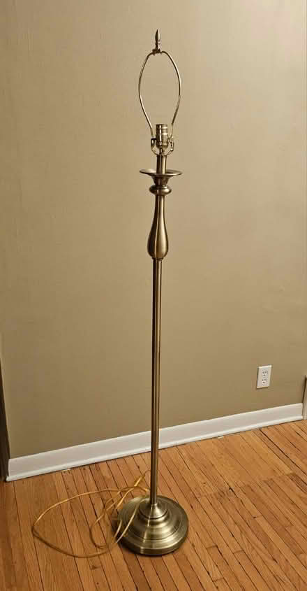 Photo of free Stiffel Brass Floor Lamp Damaged (Downers Grove) #1