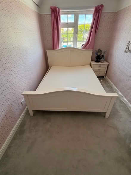 Photo of free King size bed frame and mattress (Rochford SS4 1DN) #4
