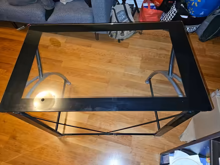 Photo of free Glass table (Yonge & Bloor) #2
