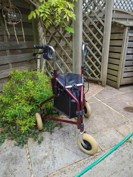 Photo of free Foldable tri-walker with bag (Letchworth (SG6)) #1