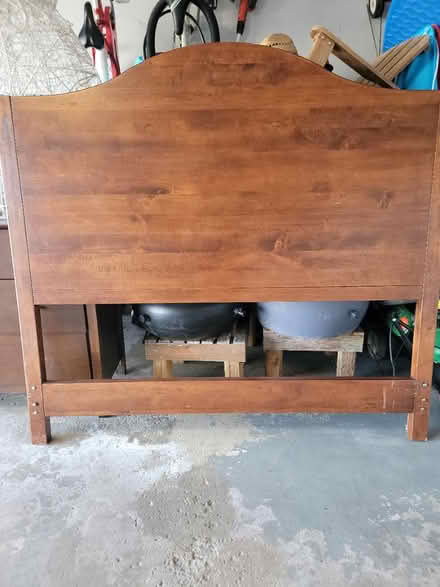 Photo of free Queen-sized Headboard (Bartlett: Devon and Newport) #1