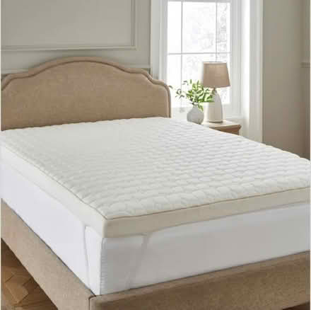 Photo of free Foam mattress protector - double (Chellaston DE73) #1