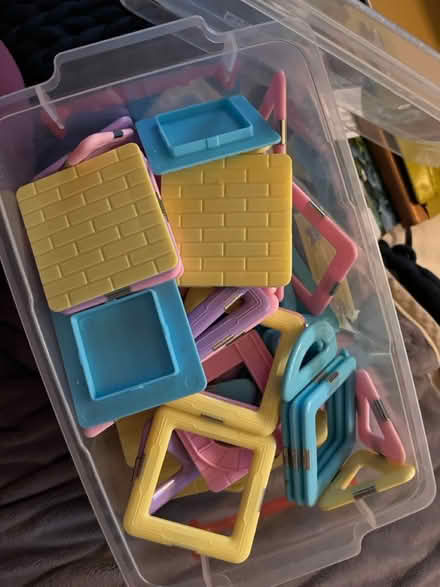 Photo of free Pastel magnetic tiles (Near School at Mount Auburn.) #1