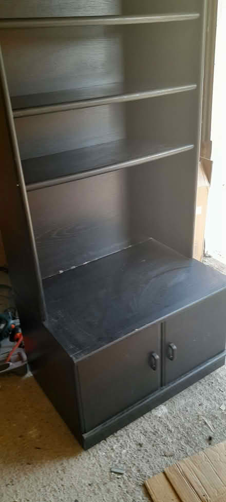 Photo of free Black ash furniture unit (Whitegrove RG42) #2