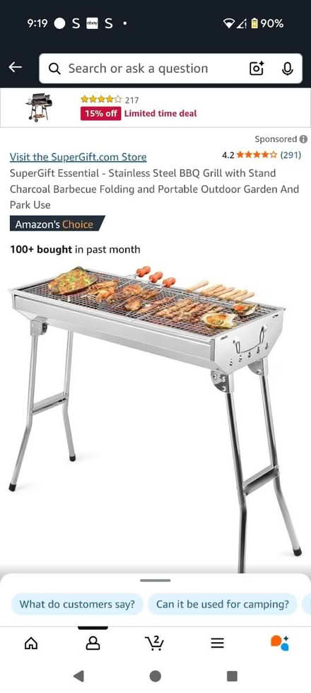 Photo of free Folding BBQ (CB22) #2