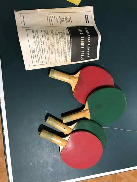 Photo of free Ping pong table with accessories (Darnestown) #3