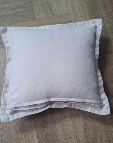 Photo of free Rabbit print cushion (Boughton Monchelsea ME17) #2