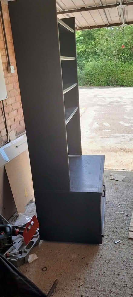 Photo of free Black ash furniture unit (Whitegrove RG42) #1