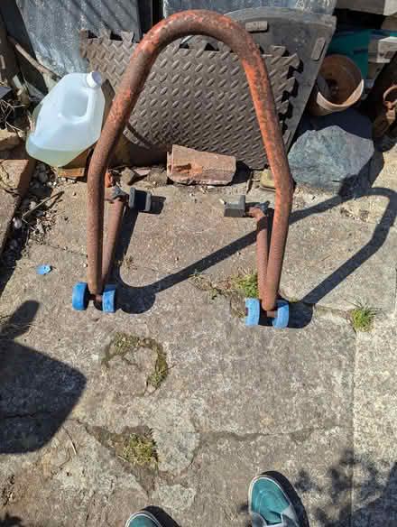 Photo of free Motorbike rear paddock stand (Portslade by Sea BN41) #1