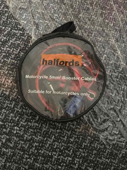 Photo of free Motorcycle booster cables (Birkenhead) #1