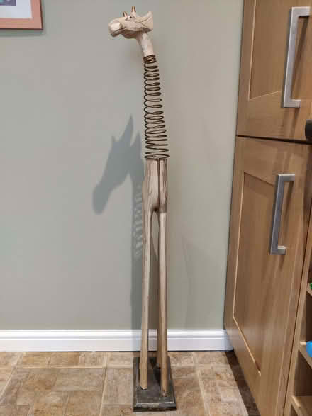Photo of free Large giraffe ornament (African) (Peachcroft OX14) #2