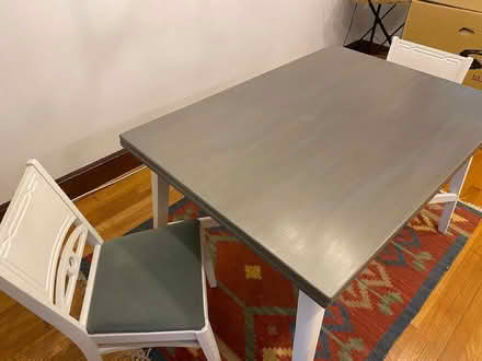 Photo of free Dining room table and chairs (NW DC) #1