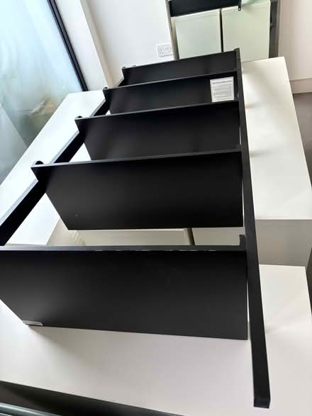 Photo of free Black Habitat ladder shelf (Ham TW10) #2