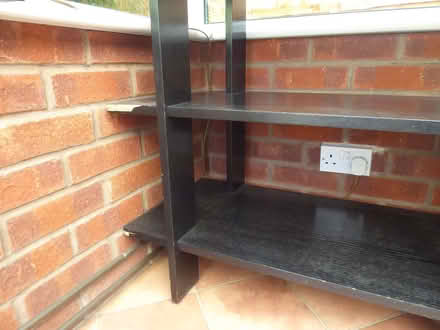 Photo of free Large Black bookcase/room divider (Coleshill B46) #3