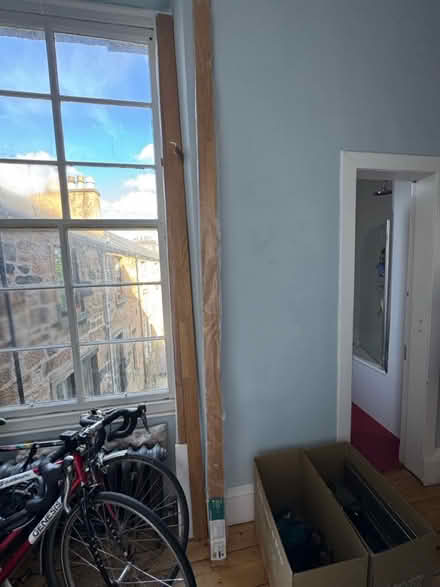 Photo of free 3x solid oak upstand (G12 Hillhead) #3