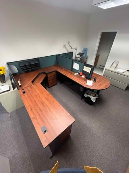 Photo of free modular desk unit (Tolland, Ct) #1