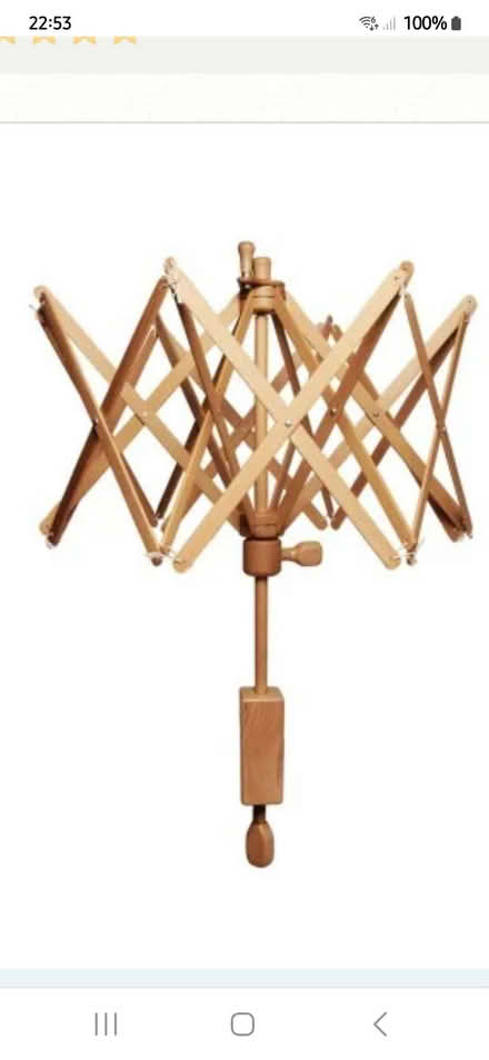 Photo of Swift yarn wool winder (Rother TN35) #1
