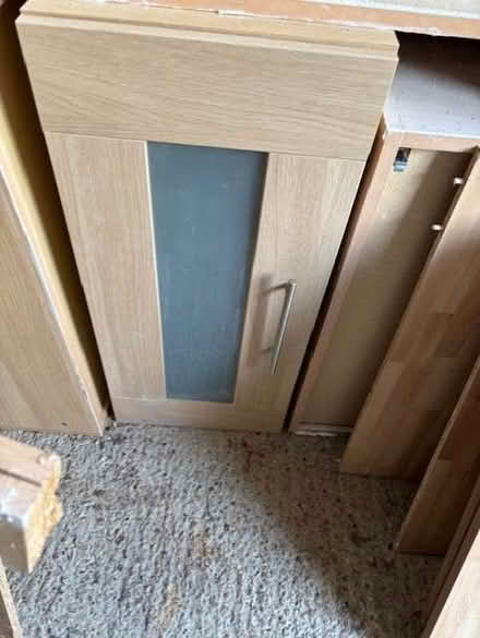 Photo of free Wall Cupboards, MDF panels, and drawer (Winkfield Row RG42) #2