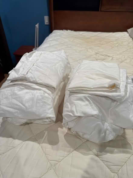 Photo of free Twin XL(dorm) bedding (95070) #4