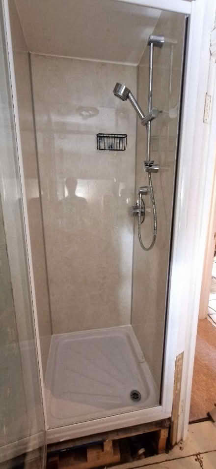 Photo of free Splashback and 750 x 750 shower tray (Ludlow SY8) #1