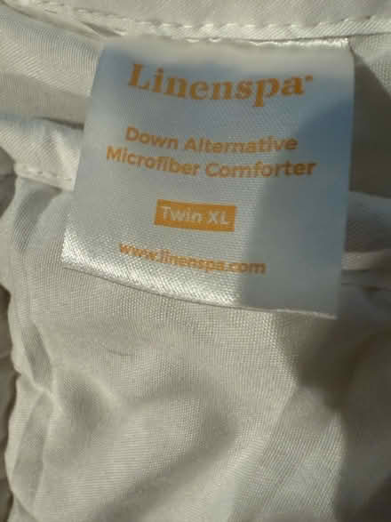 Photo of free Twin XL(dorm) bedding (95070) #2