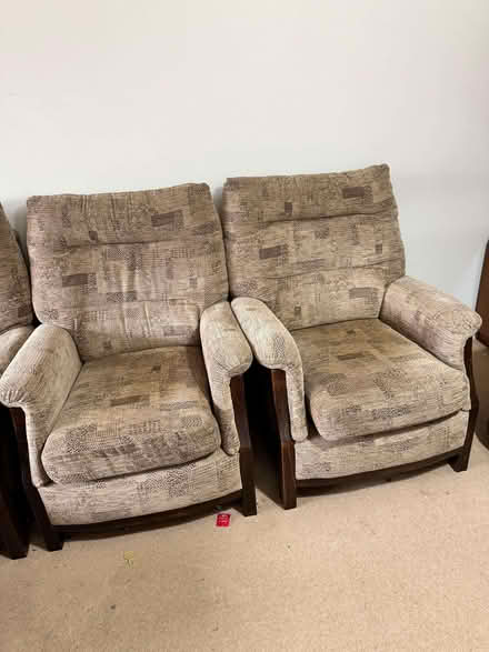 Photo of free 2 arm chairs , 2 double sofa, showcase large (St Mary Cray BR5) #2