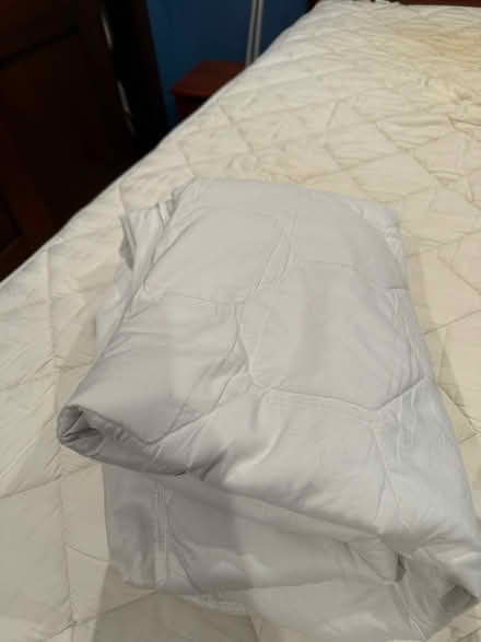Photo of free Twin XL(dorm) bedding (95070) #3